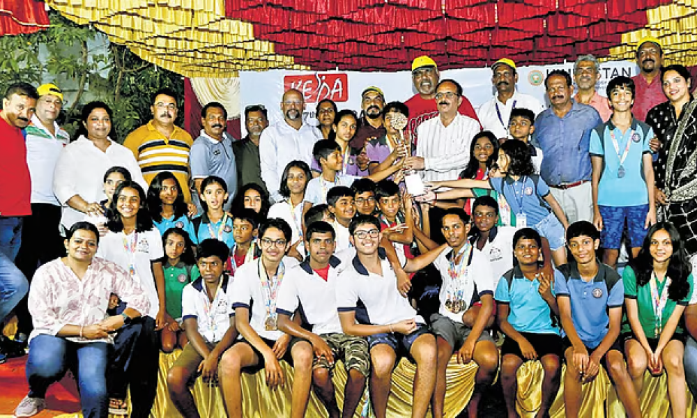 Sir Mutha School, KARE secure top honours